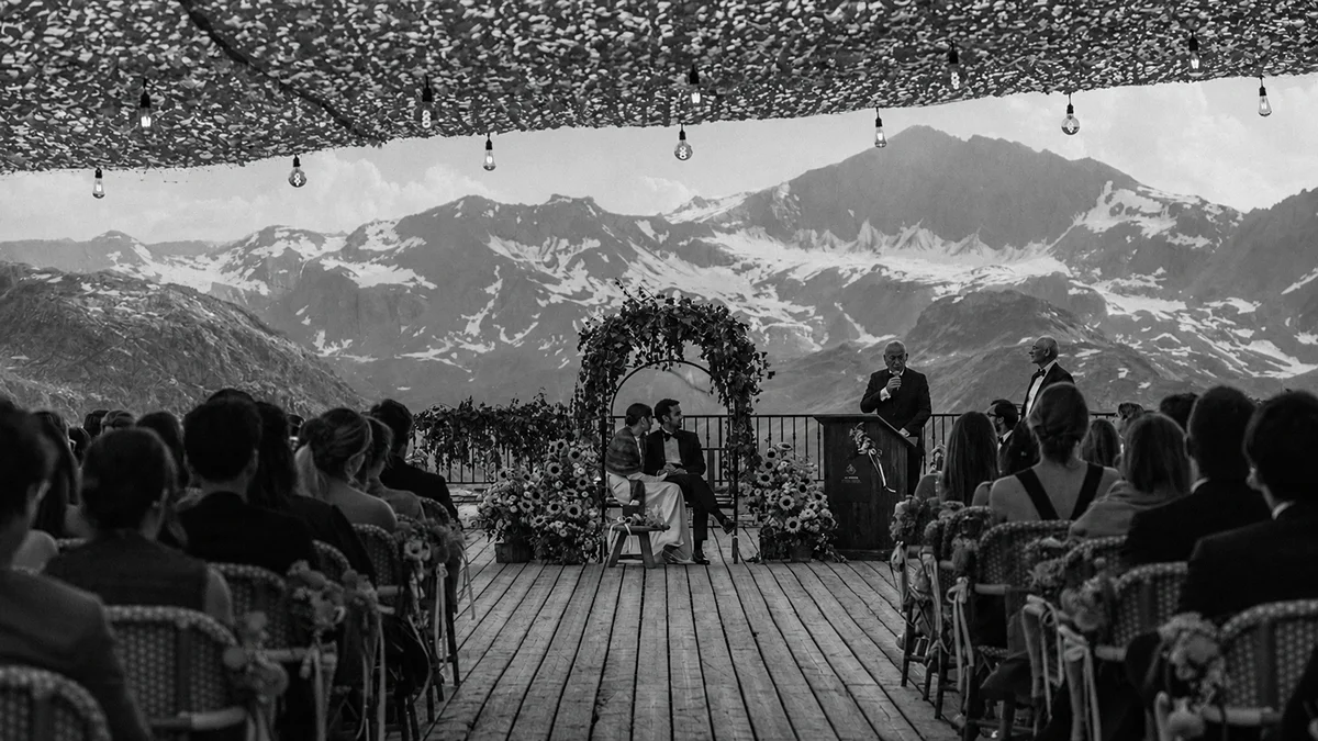 Mariage en montagne — photographie 1