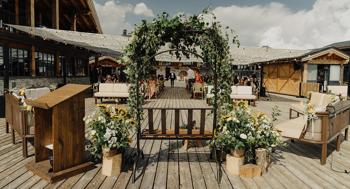 Mariage en montagne — photographie 2